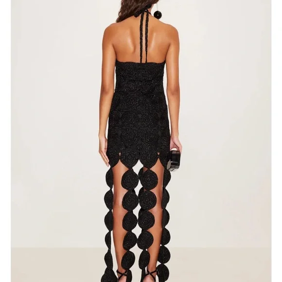 Simon Miller Black Halter Dress - Picture 4 of 5